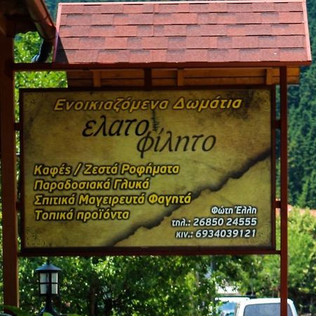 Hotel Elatofilito Athamanio Buitenkant foto